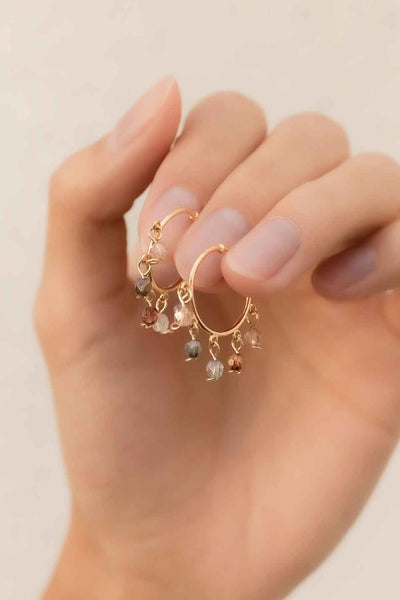 SANDRINE DEVOST Boucles d'Oreilles Sharpe