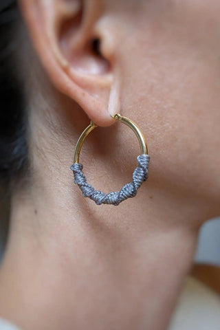 RAÏZ Boucles d'Oreilles Corda