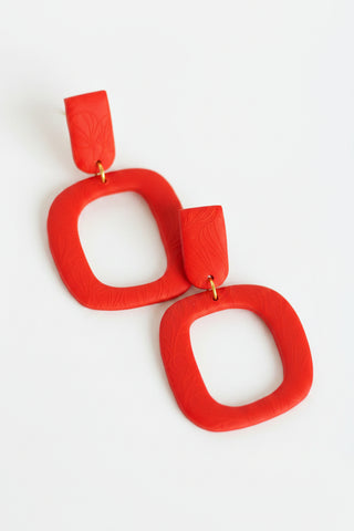 DELLMCO Boucles d'Oreilles Ruby