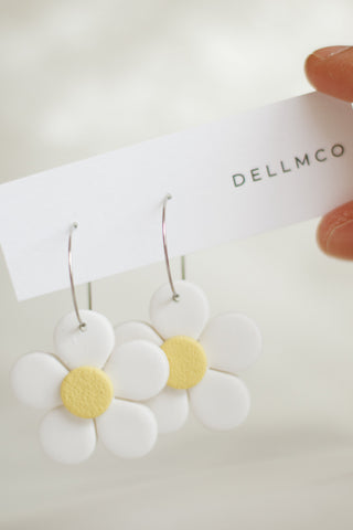 DELLMCO Boucles d'Oreilles Daisy