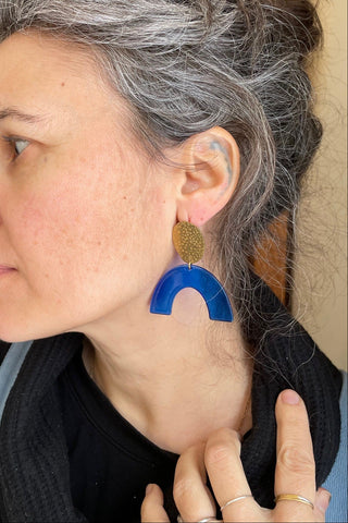 KAZAK Boucles d'Oreilles Royal