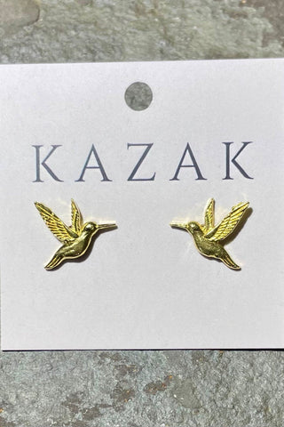 KAZAK Boucles d'Oreilles Colibri