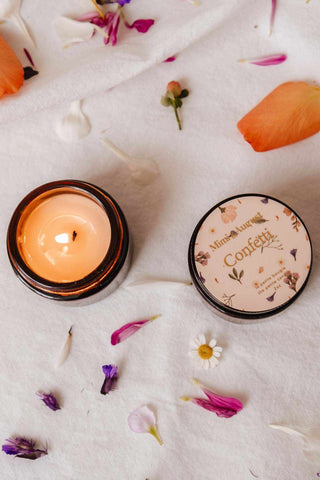 MIMI & AUGUST Bougie 2oz - Confetti
