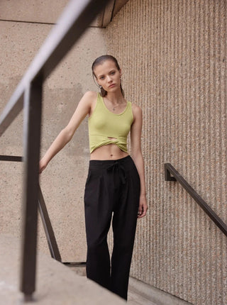 EVE GRAVEL Haut Persé - Limette