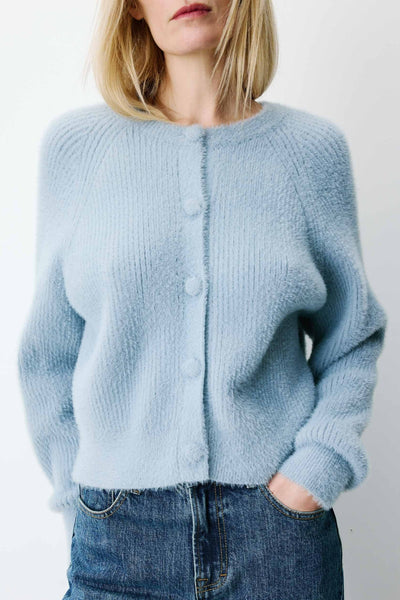 GRACE & MILA Cardigan Aleron - Bleuet