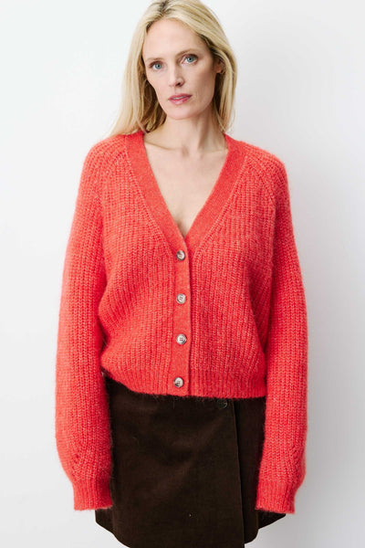 GRACE & MILA Cardigan Saluda - Sangine