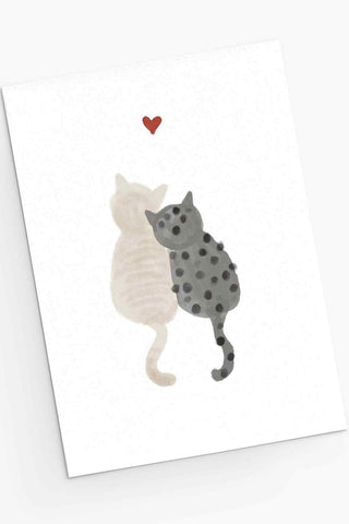 MIMI & AUGUST Carte Amour Purrfait