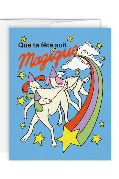 PAPEROLE Carte Fête Magique