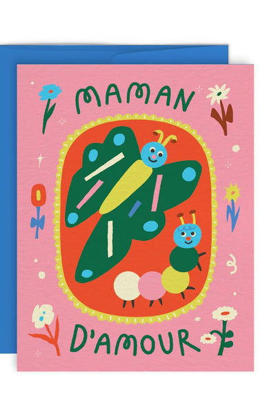 PAPEROLE Carte Maman d'Amour