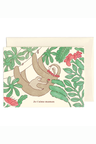 FOONIE Sloth Mom Card