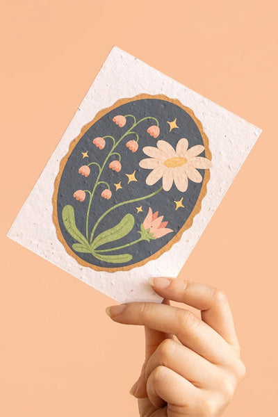 BKIND Carte Plantable - En Plein Floraison