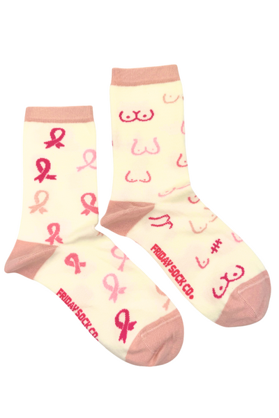 FRIDAY SOCK CO. Socks - Breast Cancer TDG