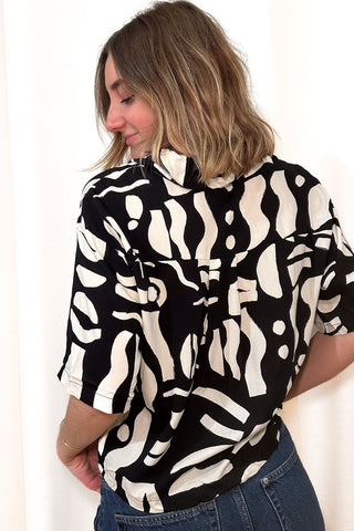 ANANAS BANANAS Peony Blouse