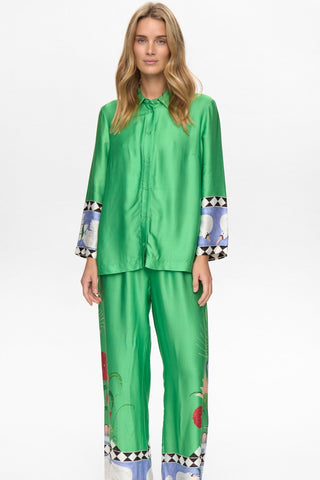 NUMPH Chemise Nuadelina - Vert Vibrant