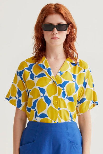 COMPANIA FANTASTICA Chemise - Citron