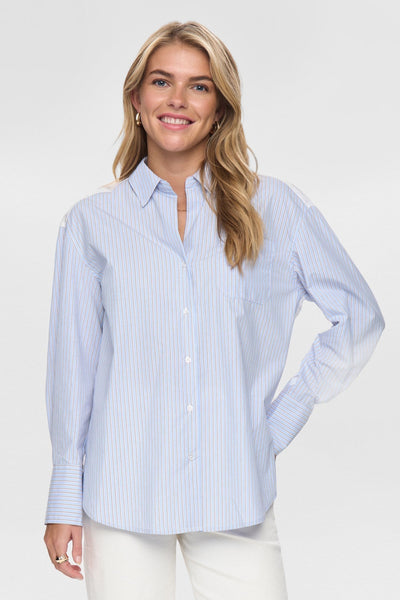 NUMPH Chemise Nusammie - Bleu