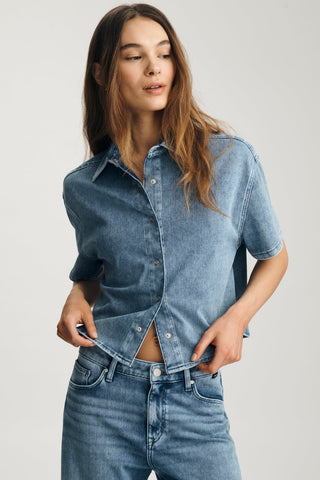 MAVI Chemise en Jeans Jessie - Mid Move