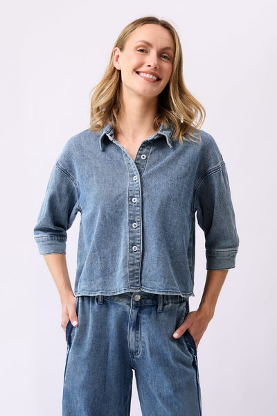 YOGA JEANS Chemise Breathe - Jean