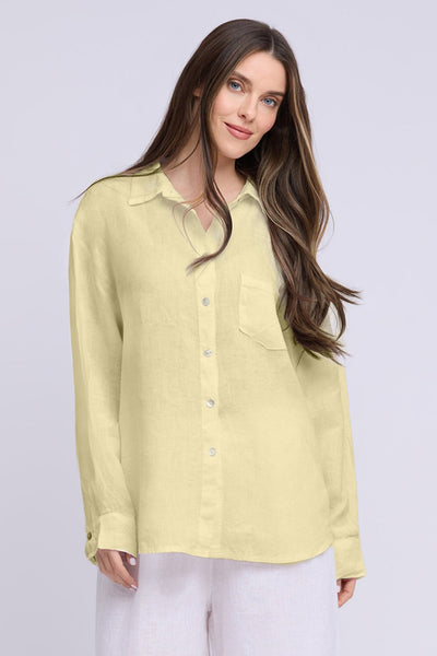 YOGA JEANS Chemise Boyfriend Elena