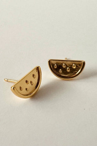 NAMASTE JEWELRY Clous d'oreilles Pastèque