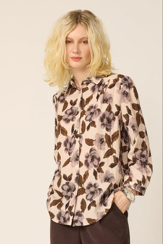 CHLO Chemise June - Flowers Naturel