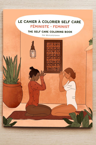 ITSFUNNYHOWW Cahier à colorier - Féministe