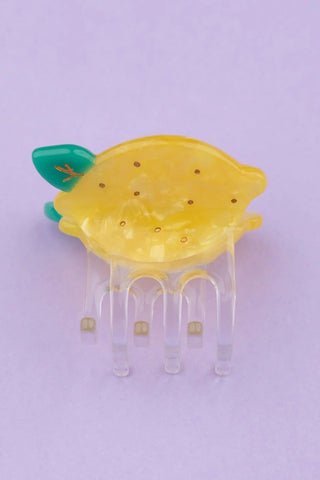 COUCOU SUZETTE Mini Pince à Cheveux - Citron