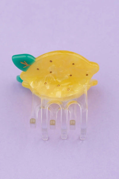 COUCOU SUZETTE Mini Pince à Cheveux - Citron