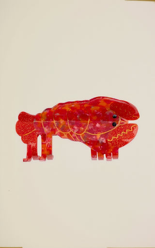 COUCOU SUZETTE Pince à Cheveux - Homard