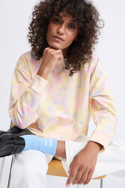 ÉMOI ÉMOI Crewneck  Scarlett - Dream Flowers