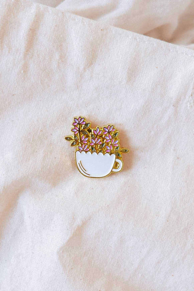 MIMI & AUGUST Pin - Flowery Cup