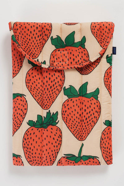 BAGGU Housse d'Ordinateur 16" - Fraise
