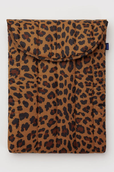 BAGGU 16" Laptop Sleeve - Leopard