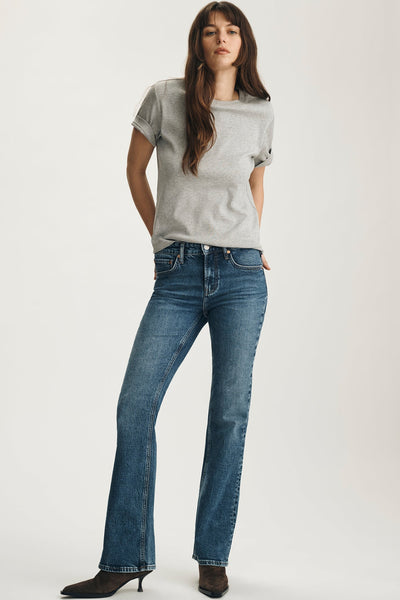 MAVI Jeans Vicky - Dark Brushed Classic Blue