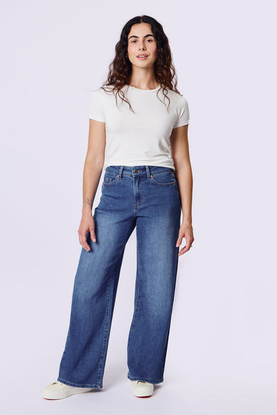 DAILYSTORY X YOGA JEANS Jean Aurore - Bleu