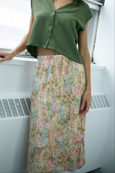 LOUVE Jupe Imprimé - Pastel