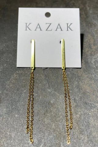 KAZAK Boucles d'Oreilles Franges