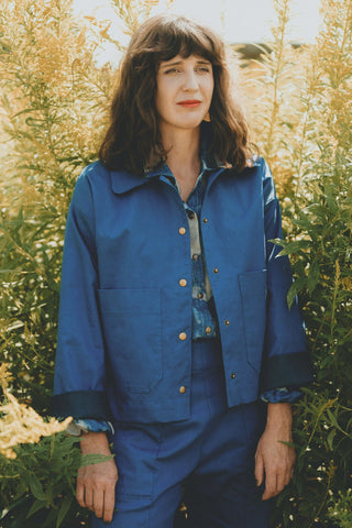 KAZAK Veste Tsugas - Denim Cobalt