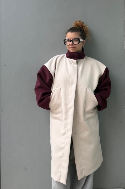 MAS Babylon Coats - Almond and Rosewood