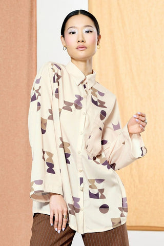 MELOW Chemise Nagano - Mosaïque