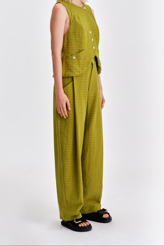 JENNIFER GLASGOW Pantalon Cordélia - Olive