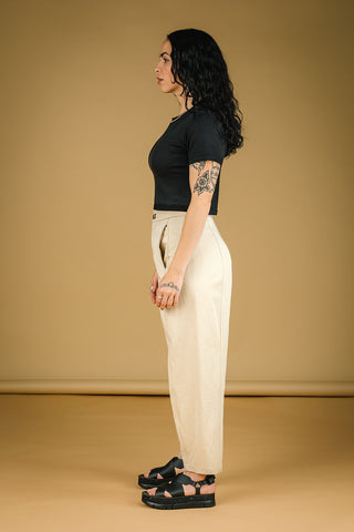 MERCEDES MORIN Pantalon Barrel