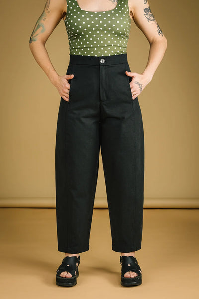 MERCEDES MORIN Pantalon Barrel