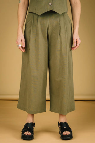 MERCEDES MORIN Pantalon Paloma - Khaki