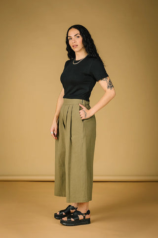 MERCEDES MORIN Pantalon Paloma - Khaki