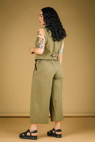 MERCEDES MORIN Pantalon Paloma - Khaki