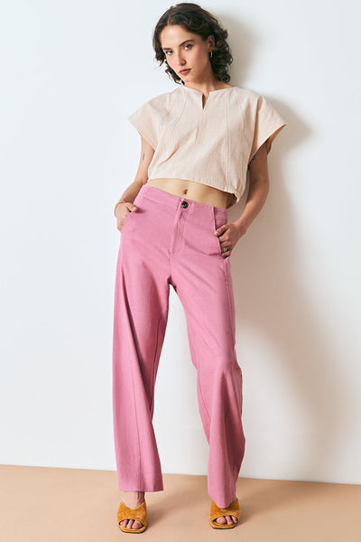 DAGG & STACEY Colette Trousers - Nostalgic Pink