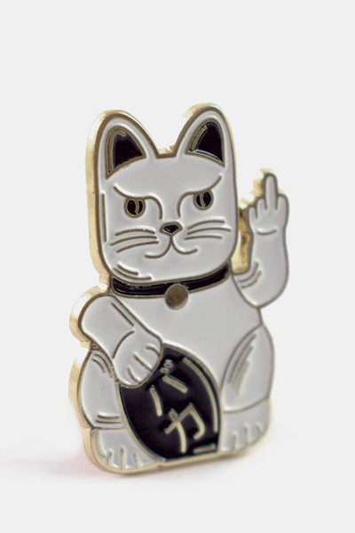 BADABOÖM STUDIO Badge - Fortunate Cat