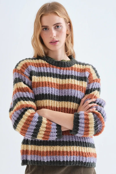 COMPANIA FANTASTICA Pull Rayé