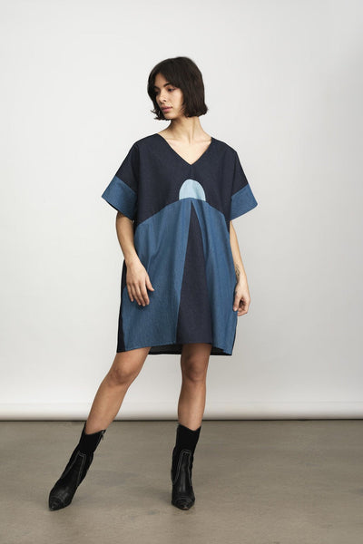 JENNIFER GLASGOW Robe Petra - Denim
